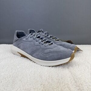 OluKai Shoes Mens 12 Gray Charcoal Suede Koheo Low Top Casual Comfort Sneakers